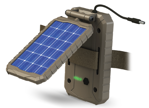 Stealth Cam STCSOLP Sol-Pak  Fits Wireless/Cellular Trail Camera 12 Volt Li-ion Battery Brown