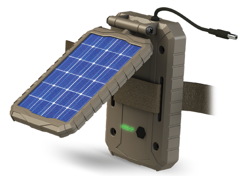 Stealth Cam STCSOLP Sol-Pak  Fits Wireless/Cellular Trail Camera 12 Volt Li-ion Battery Brown