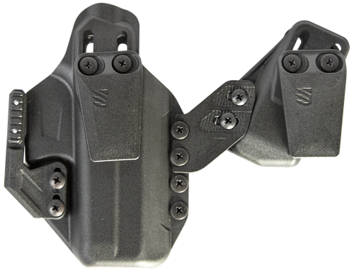 Blackhawk 416100BK Stache Premium Kit IWB Size 00 Black Polymer Belt Clip Compatible w/Glock 17/22/31 Ambidextrous