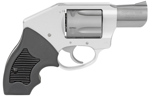Charter Arms 53811 Off Duty  Small 38 Special, 5 Shot 2" Stainless Steel Barrel & Cylinder, Anodized Aluminum Frame w/Black Finger Grooved Rubber Grip