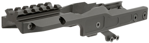 Midwest Industries MIAKALPHARDM Alpha Optic Mount Black Anodized Hardcoat Aluminum/Steel MI AK Alpha Series Handguards Compatible w/Aimpoint T2 Pattern Optics