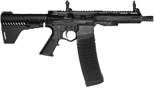 ATI ATIGAX5567MLB60 Alpha Maxx  223 Rem/5.56 NATO 60+1 7.50" Threaded Barrel, Matte Black Receiver w/Picatinny Rail, M-LOK Handguard, Black Polymer Blade, A2 Grip