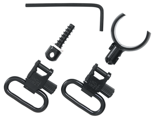 Uncle Mike's 15922 Magnum Band Swivel Set Quick Detach 115 SG-12 Blued 1" Loop for Winchester 101/201 12 Gauge O/U Shotgun