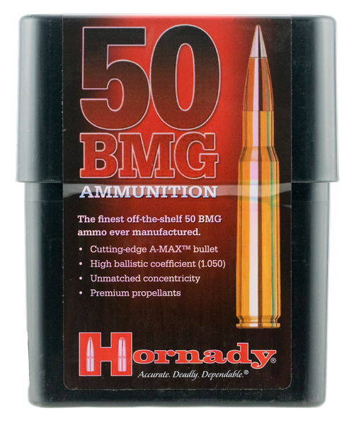 Hornady 8270 Match  50BMG 750gr Hornady A Max 10 Per Box/10 Case