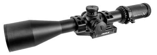 TruGlo TG-8562TLR Eminus  Black Anodized 6-24x50mm 30mm Tube Dual Illuminated (Green/Red)TacPlex MOA Reticle