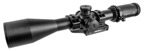TruGlo TG-8562TLR Eminus  Black Anodized 6-24x50mm 30mm Tube Dual Illuminated (Green/Red)TacPlex MOA Reticle