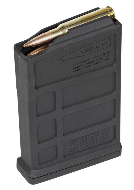 Magpul MAG579BLK PMAG  Black AICS 10rd 6.5 Creedmoor/308 Win/7mm-08 Rem/260 Rem/243 Win/7.62x51mm NATO for Short Bolt Action Rifles