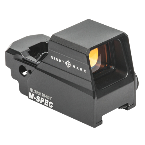 Sightmark SM26034 Ultra Shot M-Spec LQD Reflex Sight Matte Black 1 x 33 mm x 24 mm 2 MOA Red Dot/65 MOA Circle Crosshair
