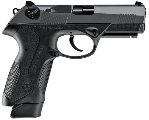 Beretta USA JXF9G17SD PX4 Storm G-SD Full Size Frame 9mm Luger 20+1/17+1 4" Black Inox Heavy Contour Rotating Barrel, Black Bruniton Serrated Steel Slide, Black Polymer Frame w/Picatinny Rail