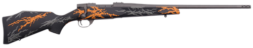Weatherby VYH7M8RR2B Vanguard Compact Hunter 7mm-08 Rem 5+1 20", Tungsten Gray Barrel/Rec, Black w/Gray & Orange Sponge Accents Monte Carlo Stock, Accubrake Muzzle Brake