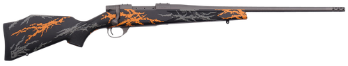 Weatherby VYH7M8RR2B Vanguard Compact Hunter 7mm-08 Rem 5+1 20", Tungsten Gray Barrel/Rec, Black w/Gray & Orange Sponge Accents Monte Carlo Stock, Accubrake Muzzle Brake
