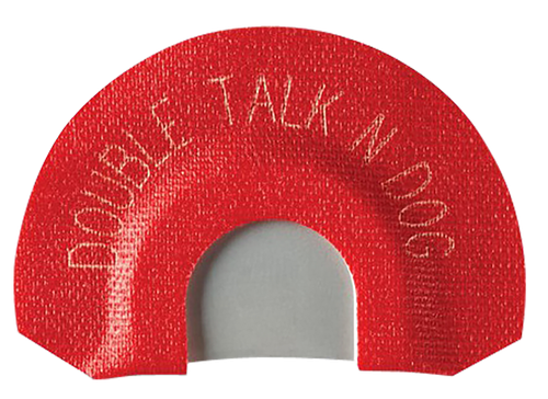 Johnny Stewart Wildlife Calls JSDIA9 Double Talk'n Dog  Diaphragm Call Double Reed Coyote Sounds Red