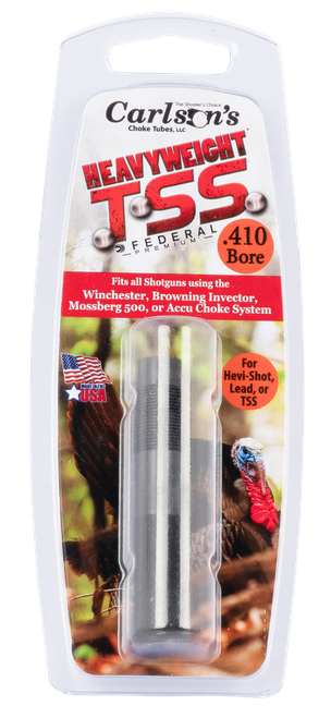 Carlson's Choke Tubes 38030 TSS Turkey  Invector Stevens 301 410 Gauge Turkey 1.5" Flush Steel