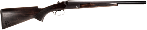 Heritage Mfg BL1218BK Badlander  Full Size 12 Gauge Break Open 2rd 18.50" Black Chrome Side By Side Barrel & Receiver, Fixed Turkish Walnut Stock