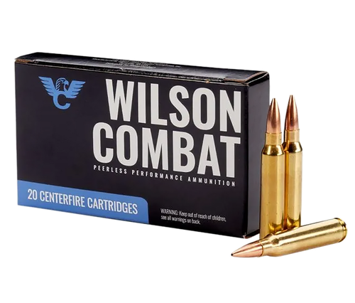 Wilson Combat A22369HPBT   223Rem 69gr Hollow Point Boat Tail Match 20 Per Box/10 Case