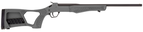 Rossi SSP1-GRAY Tuffy Single Shot Youth 410 Gauge Break Open 3" 1rd 18.50" Matte Black Barrel, Matte Black Steel Receiver, Gray Synthetic Thumbhole Stock w/Shell Holder, Right Hand