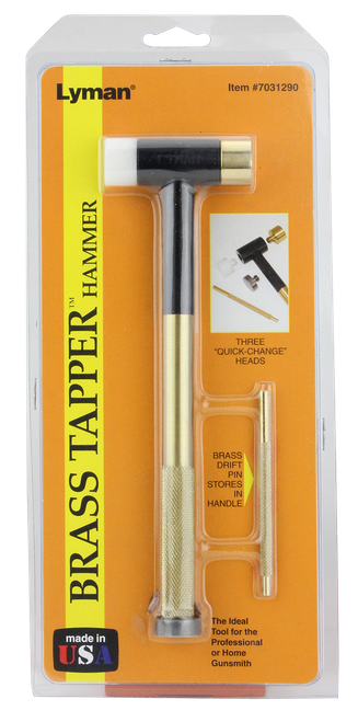 Lyman 7031290 Brass Tapper  Brass/Nylon/Steel