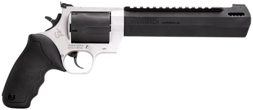 Taurus 2460085RH Raging Hunter  460 S&W Mag 5rd 8.37" Matte Black Oxide Cylinder & Barrel Matte Stainless Steel Frame Black Rubber with Integrated Cushion Insert Grip