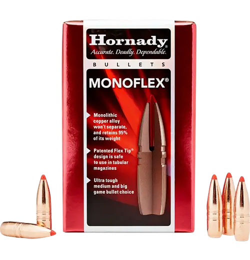 Hornady 45010 MonoFlex  45 Cal .458 250 gr MonoFlex 50 Per Box/ 15 Case