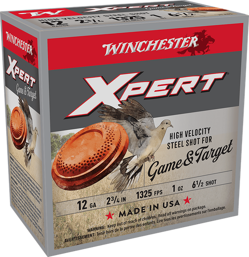 Winchester Ammo WE12GT65 Super X Xpert High Velocity 12Gauge 2.75" 1oz 6.5Shot 25 Per Box/10 Case