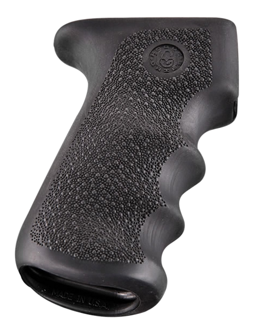 Hogue 74000 Rubber Grip  Cobblestone Black with Finger Grooves for AK-47, AK-74
