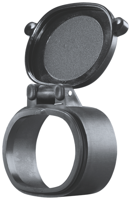 Butler Creek 30110 Flip-Open Objective Scope Cover 39.10x34mm Obj. Size 11 Black Polymer
