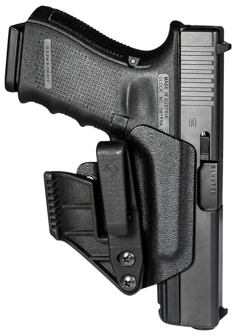 Mission First Tactical H2GL940AIWBM Minimalist Holster IWB Black Polymer Belt Clip Fits Glock 19/22/26/33 Ambidextrous