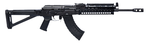 Riley Defense Inc RAK103MP RAK Tactical 7.62x39mm 30+1 16.25" Black Nitride Threaded Barrel, Black Oxide Mil-Spec Receiver, Magpul AK Black Polymer Stock, Black Polymer Grip