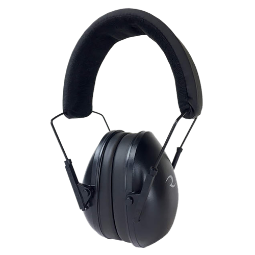 Radians CSE40BX Tactical Lowset Passive Muff Polymer 21 dB Over the Head Black Adult 1 Pair