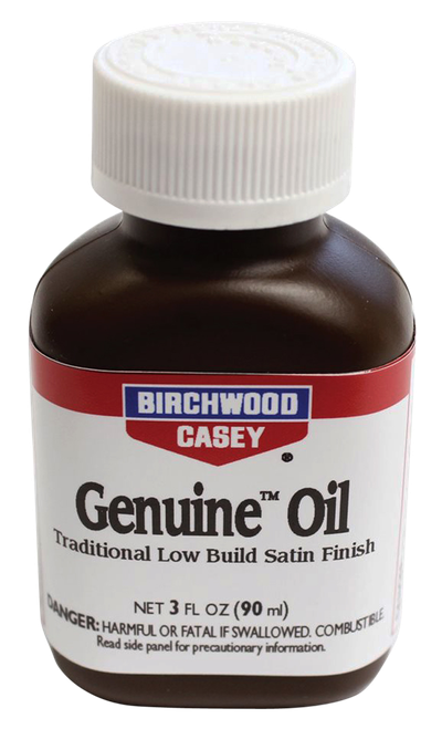 Birchwood Casey 23225 Genuine Oil Gun Stock Finish Satin 3 oz. Bottle