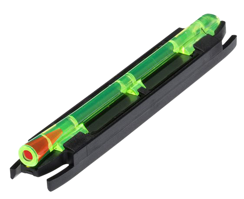 HiViz M300 M-Series Magnetic Front Sight  Black | Green with Red Center Fiber Optic Front Sight