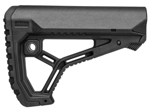 FAB Defense FXGLCOREB GL-Core  Buttstock for AR-15/ M4 Black Fiberglass Reinforced Polymer