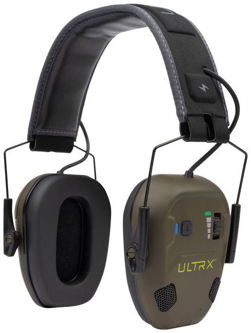 Allen 4170 Bionic Fuse Earmuff Over the Head Flat Dark Earth Bluetooth Enabled