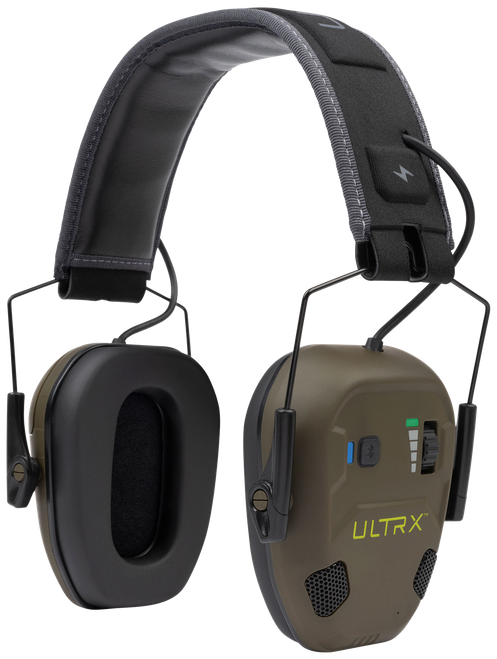 Allen 4170 Bionic Fuse Earmuff Over the Head Flat Dark Earth Bluetooth Enabled