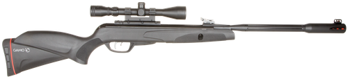 Gamo 6110063254 Whisper Fusion Mach1 Gas Piston 177 Black Black Receiver Black Molded All Weather Stock Scope 3-9x40mm