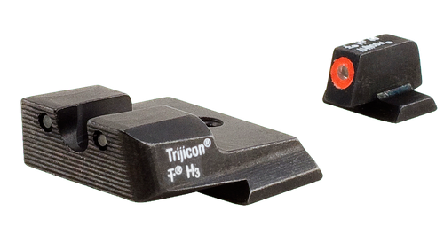 Trijicon 600556 HD Night Sights  Green/Tritium Orange Outline Front Sight-Green Tritium Black Outline Rear Sight Smith & Wesson M&P/M&P M2.0