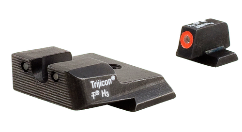 Trijicon 600556 HD Night Sights  Green/Tritium Orange Outline Front Sight-Green Tritium Black Outline Rear Sight Smith & Wesson M&P/M&P M2.0