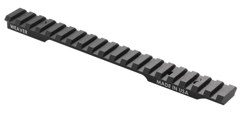 Weaver Mounts 99469 Multi-Slot Base  Extended Black Anodized Aluminum Fits Ruger American Short Action