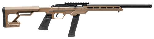 Savage Arms 45125 64 Precision 22 LR Caliber with 20+1 Capacity, 16.50" Threaded Barrel, Matte Black Metal Finish & Chassis Flat Dark Earth Synthetic Stock Right Hand (Full Size)