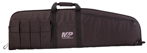 M&P Accessories 110015 Duty Series Medium Case Black Nylon Foam Padding