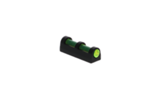 Truglo TG947UG Long Bead Universal Metal Shotgun w/Vent & 6-48 Base Rib Fiber Optic Green Black