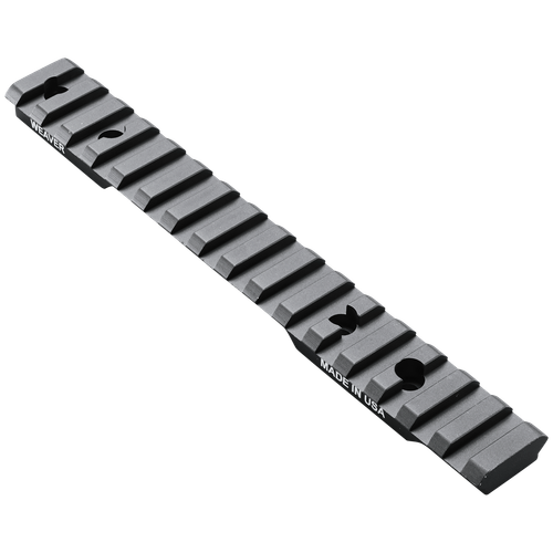 Weaver Mounts 99473 Multi-Slot Base  Extended Black Anodized Aluminum Fits Browning AB3 Short Action