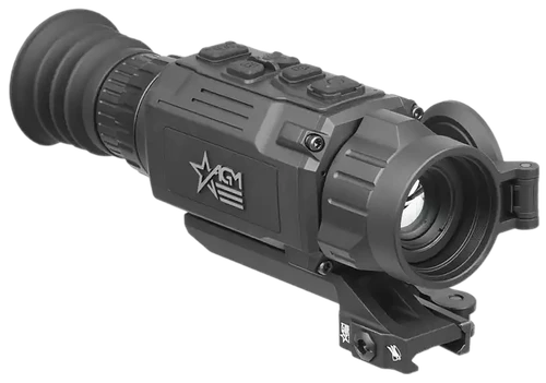 AGM Global Vision 314218550204R221 Rattler V2 25-256 Thermal Black 3.5-28x 25mm Multi Reticle, Digital 1x/2x/4x/8x Zoom 256x192, 50 Hz Resolution