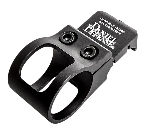 Daniel Defense 0302016514 Offset Flashlight Mount with 1" Diameter Aluminum Black Hard Coat Anodized