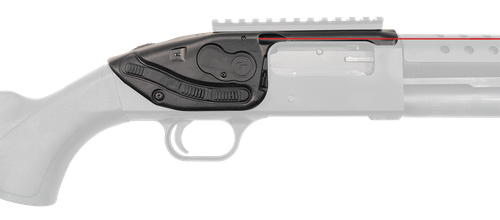 Crimson Trace 0178101 LaserSaddle  Fits Mossberg 500, 590/Shockwave 590 Red Laser