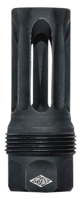 Yankee Hill 440528 sRx Q.D. Flash Hider Long Black Phosphate Steel with 1/2"-28 tpi, 9mm, 2.30" OAL & 9.375" Diameter for sRx Adapters