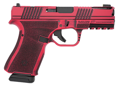 Black Rain Ordnance FLP9MMRB   Compact Frame 9mm 15+1 4" Stainless Steel Slide