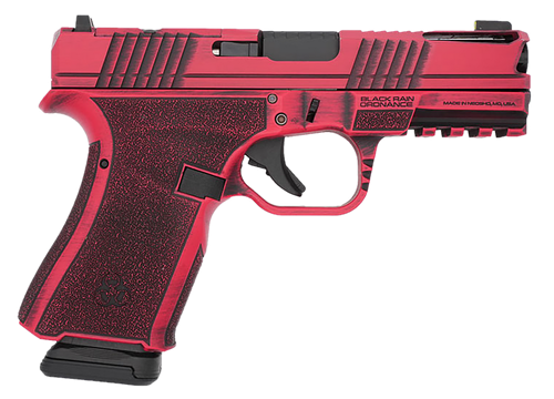 Black Rain Ordnance FLP9MMRB   Compact Frame 9mm 15+1 4" Stainless Steel Slide
