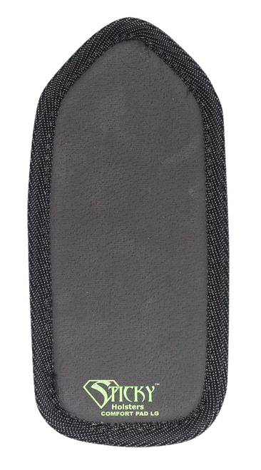 Sticky Holsters COMFORTPADLG Comfort Pad Holster Cushion IWB Size Large Black Foam Hook & Loop Ambidextrous