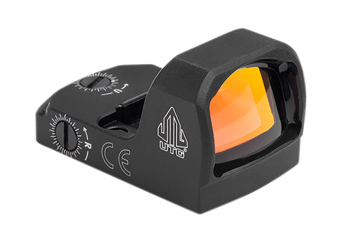 Leapers OPRMR20R OP3 Micro Single Dot Black Anodized 1x 4 MOA Red Dot Reticle